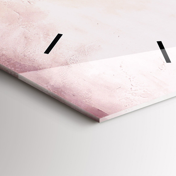 Zegar ścienny pionowy Rozkwitające kwiaty maki