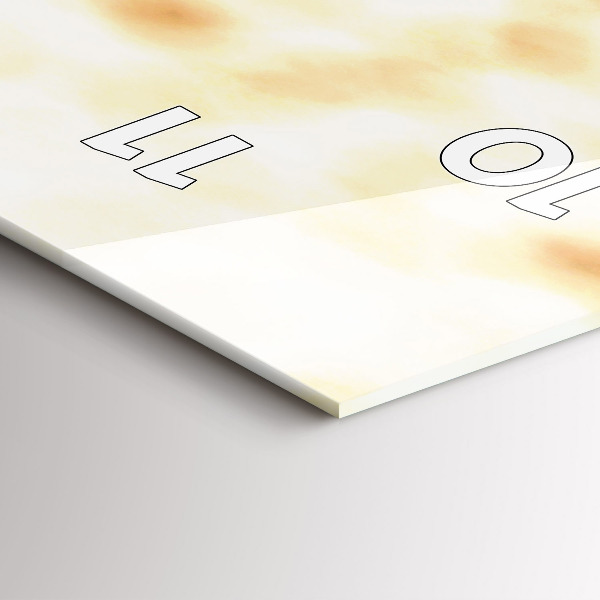 Zegar szklany pionowy Roślina w suchej ziemi