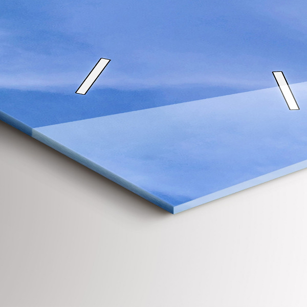 Zegar szklany pionowy Rolnik w traktorze