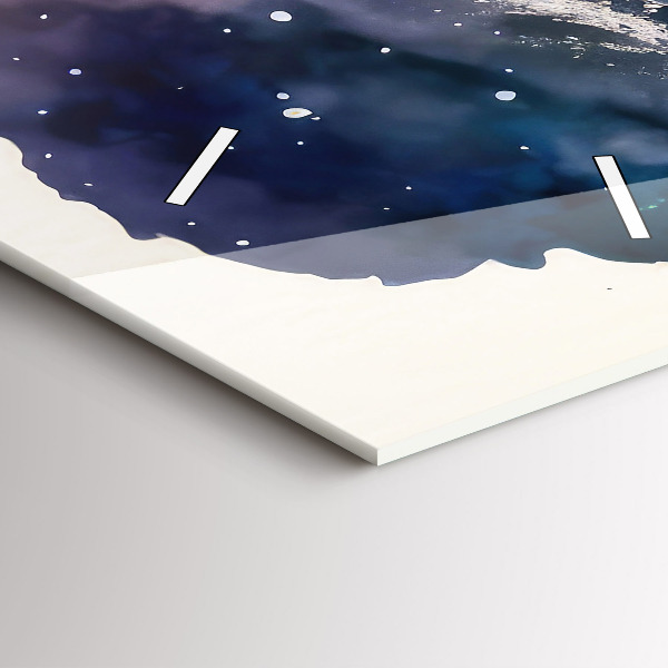 Zegar ścienny pionowy Medytacja styl życia