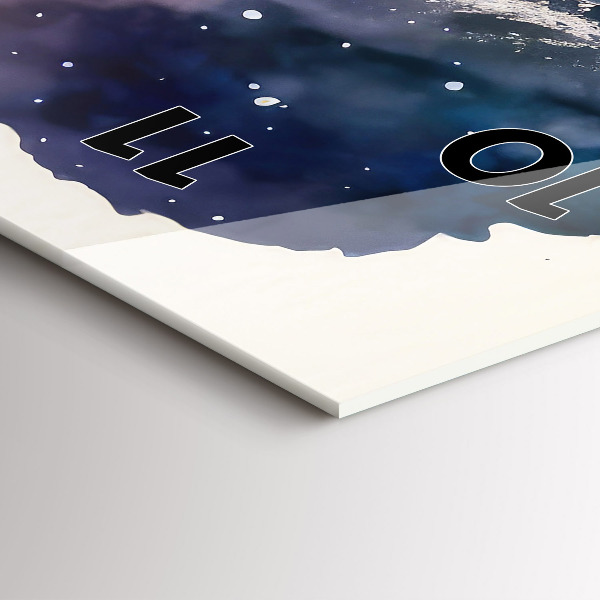 Zegar ścienny pionowy Medytacja styl życia