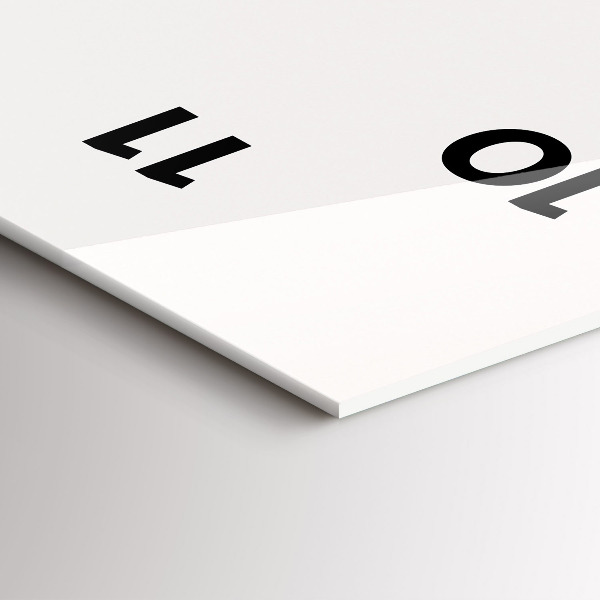 Zegar ścienny pionowy Pejzaż wodospadu Islandia