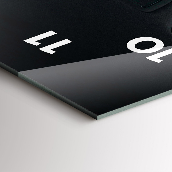 Zegar ścienny pionowy Samochód w Tokio