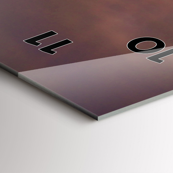 Zegar ścienny pionowy Barcelona Park Olimpijski