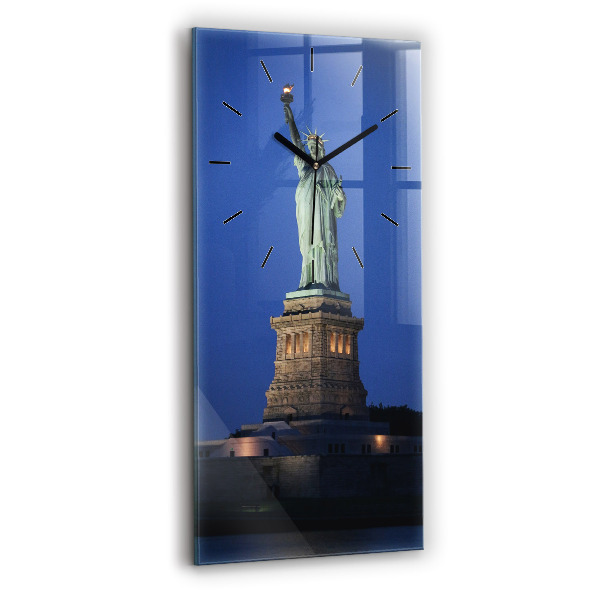 Zegar ścienny pionowy Statua Wolności Nowy Jork