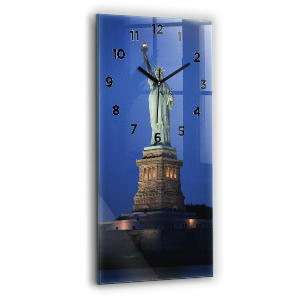Zegar ścienny pionowy Statua Wolności Nowy Jork