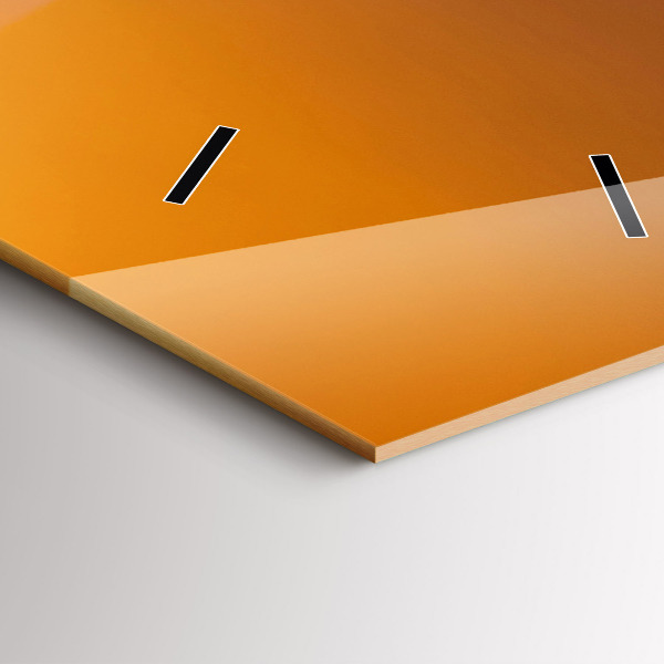 Zegar ścienny pionowy Oświetlona Wieża Eiffla