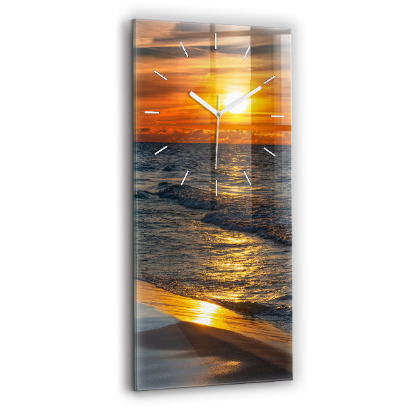 Zegar ścienny pionowy Władysławowo Morze Bałtyckie