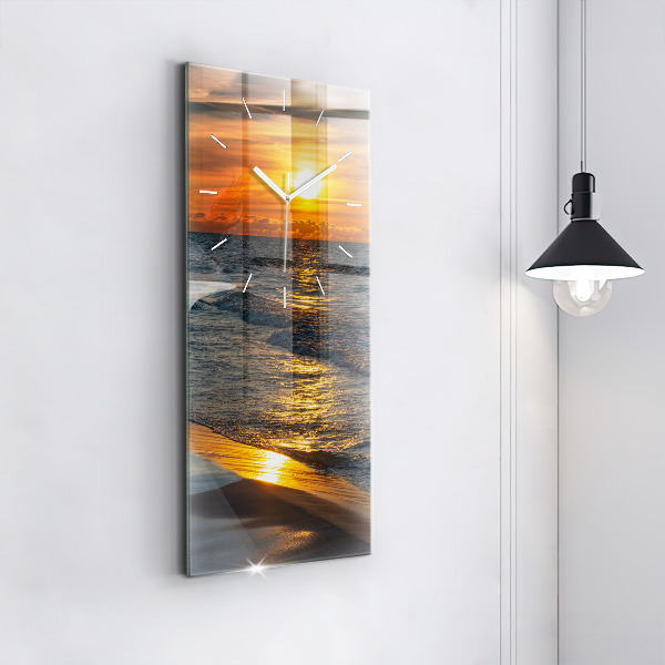 Zegar ścienny pionowy Władysławowo Morze Bałtyckie