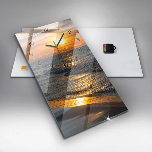 Zegar ścienny pionowy Władysławowo Morze Bałtyckie