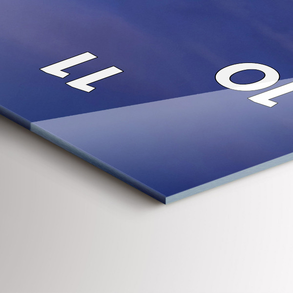 Zegar ścienny pionowy Molo na Morzu Bałtyckim