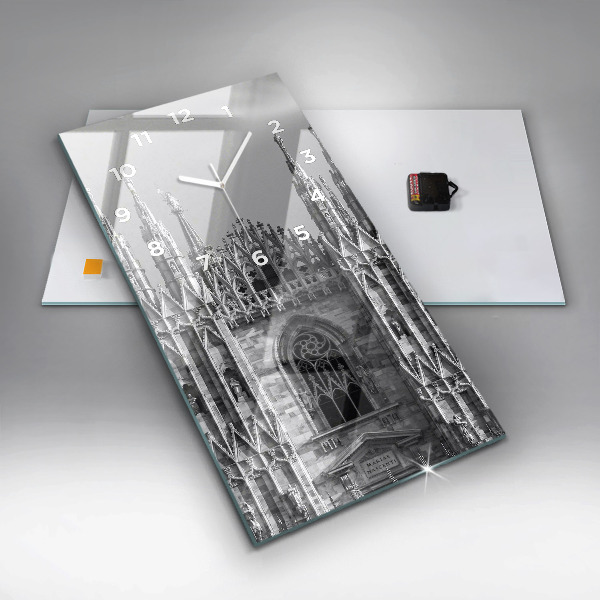 Zegar ścienny pionowy Katedra Duomo Di Milano