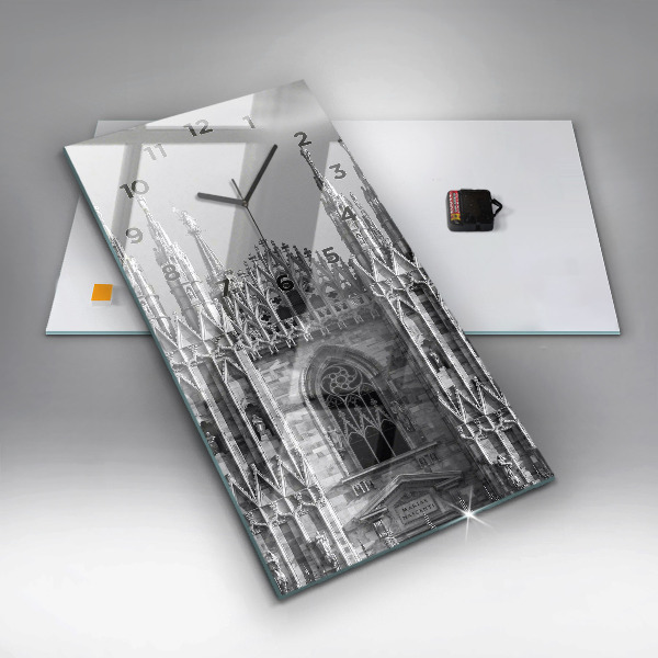 Zegar ścienny pionowy Katedra Duomo Di Milano