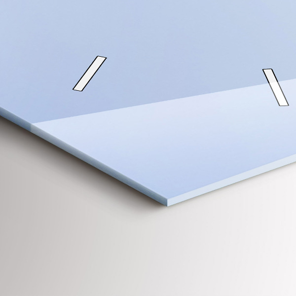 Zegar ścienny pionowy Góry przy oceanie