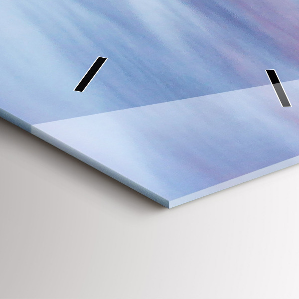 Zegar ścienny pionowy Domek w górach