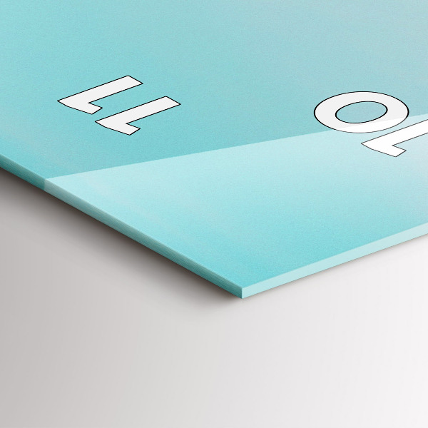 Zegar ścienny pionowy Budka telefoniczna