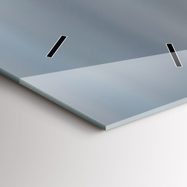 Zegar ścienny pionowy Wiejąca flaga USA