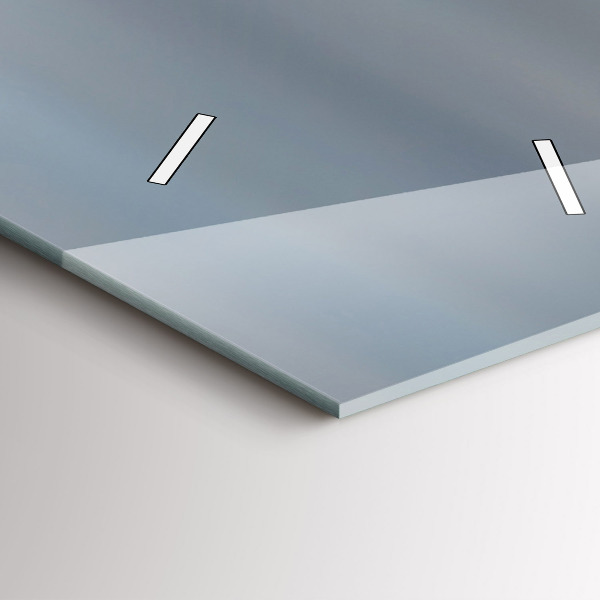 Zegar ścienny pionowy Wiejąca flaga USA