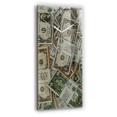 Zegar ścienny pionowy 1 dolar amerykański