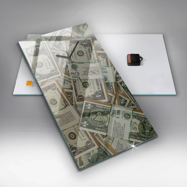 Zegar ścienny pionowy 1 dolar amerykański