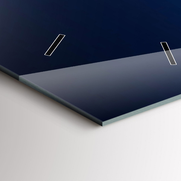 Zegar ścienny pionowy Rzeka góry Krajobraz