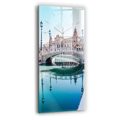 Zegar ścienny pionowy Plac Hiszpański w Sevilli