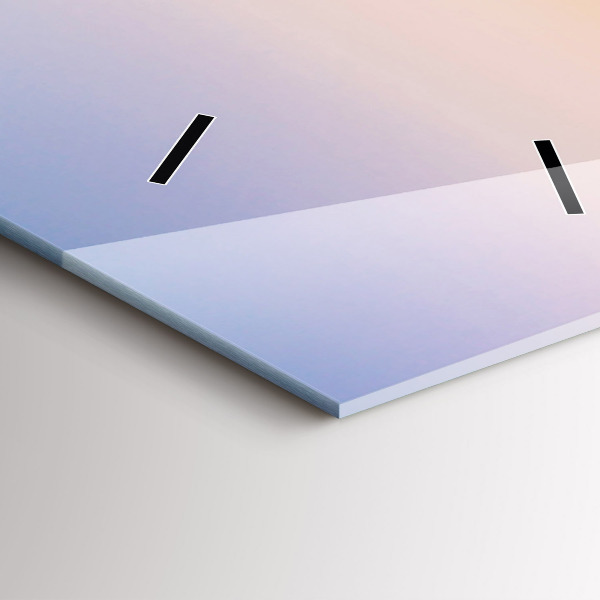 Zegar ścienny pionowy Krajobraz morza