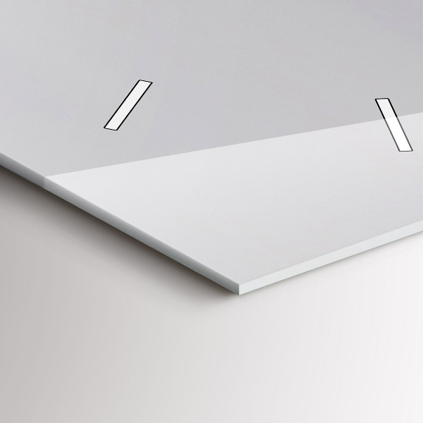 Zegar ścienny pionowy Widok na morze śródziemne