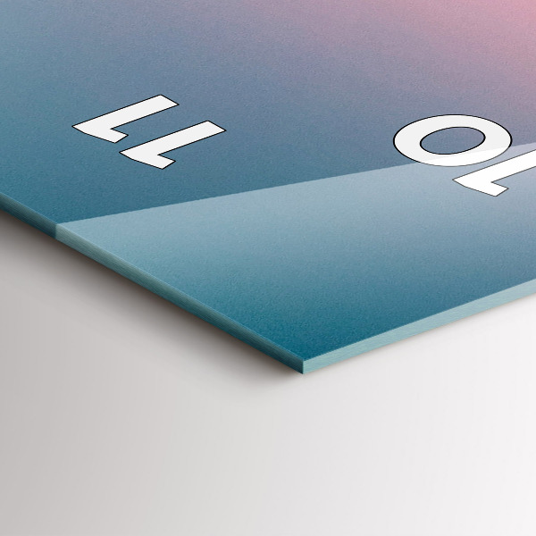 Zegar ścienny pionowy Skały o zachodzie słońca