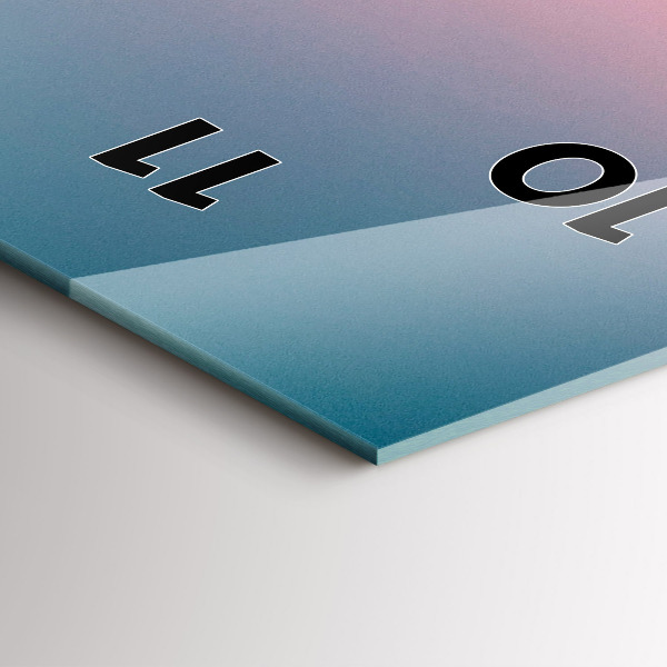 Zegar ścienny pionowy Skały o zachodzie słońca