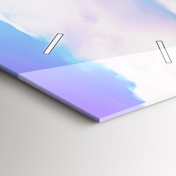 Zegar szklany pionowy Godafoss na Islandii