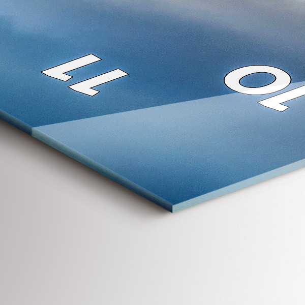 Zegar szklany pionowy Jezioro Jokulsarlon Islandia