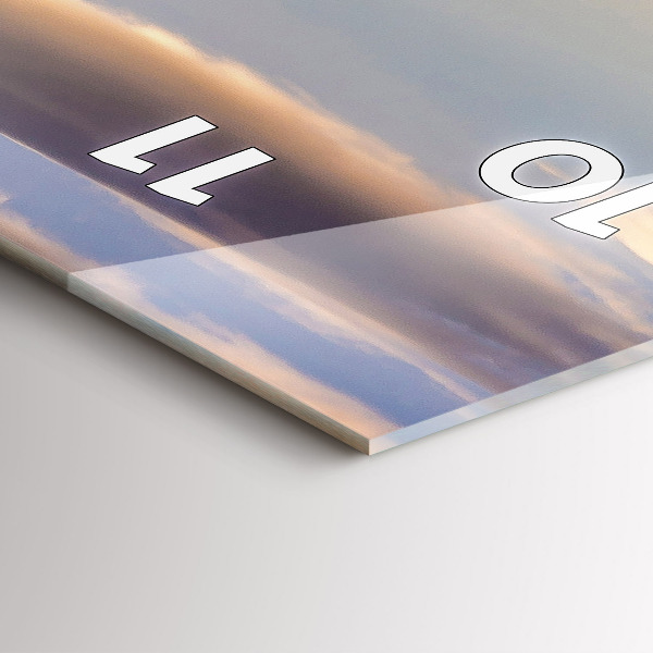 Zegar szklany pionowy Pieniny – Wysoki Wierch