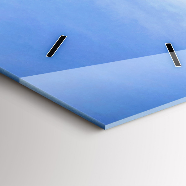 Zegar szklany pionowy Sokolica Wierch w Pieninach