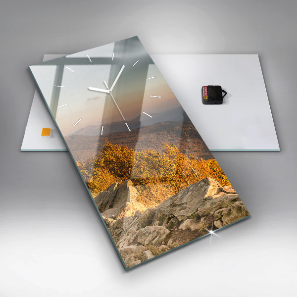 Zegar szklany pionowy Góry Bieszczady