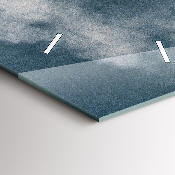 Zegar szklany pionowy Góry Watzmann