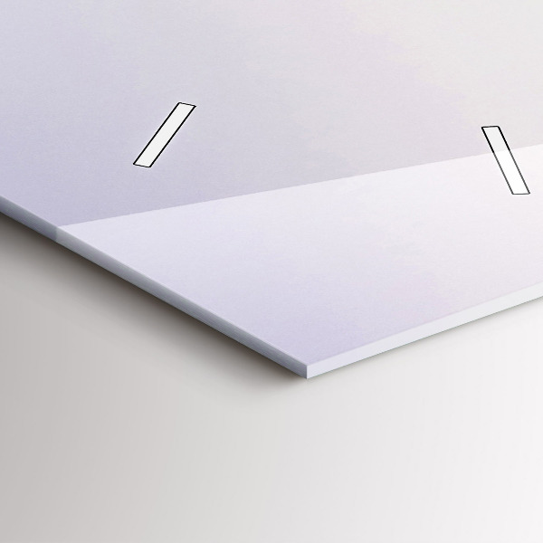 Zegar szklany pionowy Jezioro i góry Pireneje