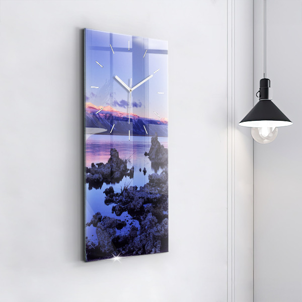 Zegar szklany pionowy Jezioro Kalifornia