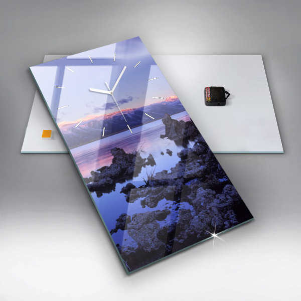 Zegar szklany pionowy Jezioro Kalifornia