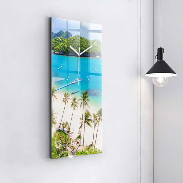 Zegar szklany pionowy Park narodowy Tajlandia