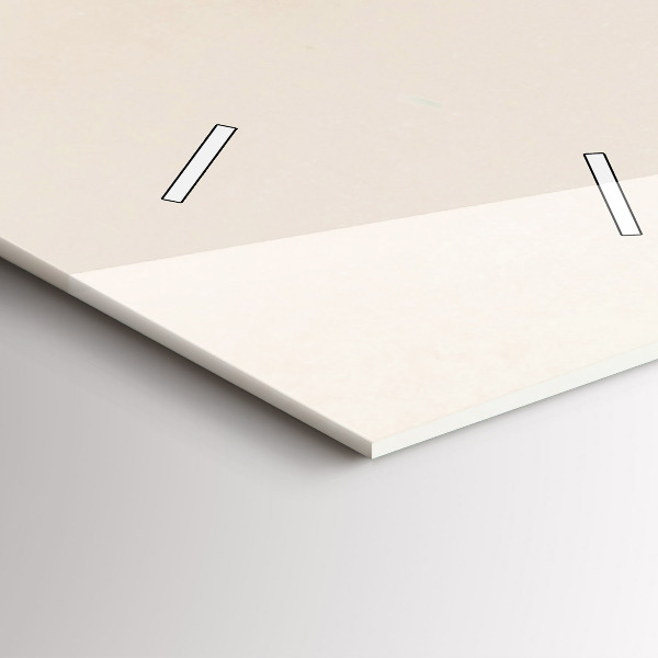 Zegar ścienny pionowy Kwitnące kwiaty gipsówki