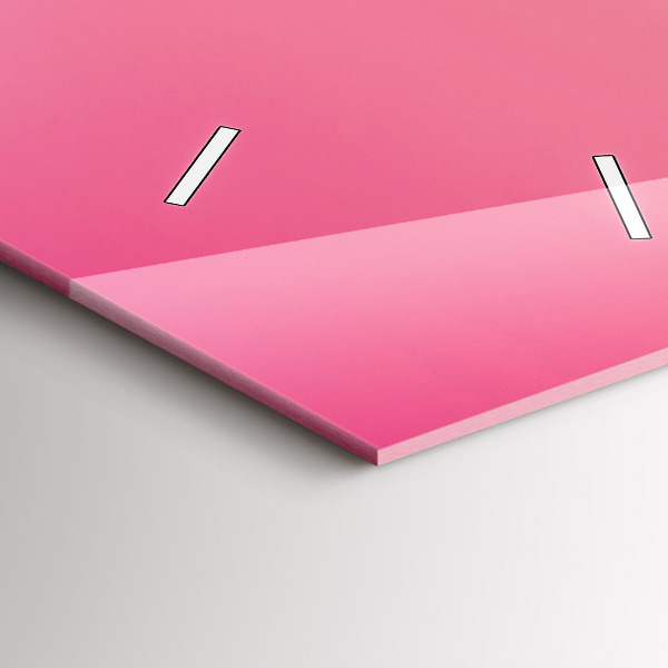 Zegar szklany pionowy Gradient nieba i góry