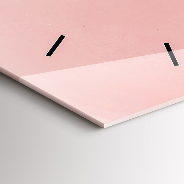 Zegar szklany pionowy Plaża morze piasek