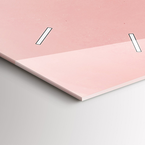 Zegar szklany pionowy Plaża morze piasek