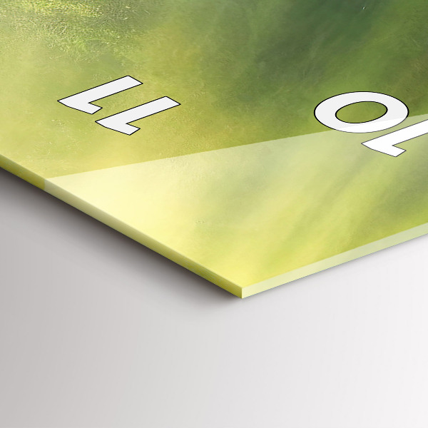 Zegar ścienny pionowy Wodospad i skały