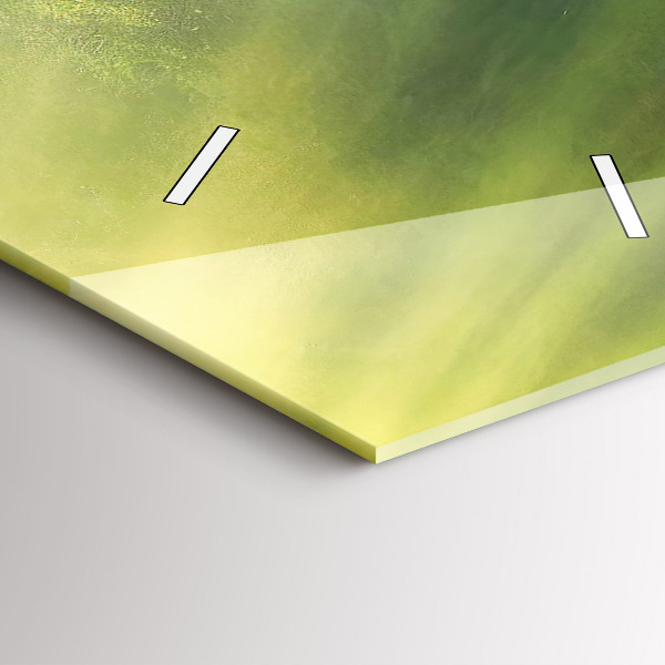 Zegar ścienny pionowy Wodospad i skały