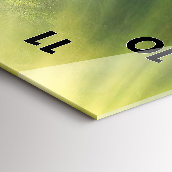 Zegar ścienny pionowy Wodospad i skały