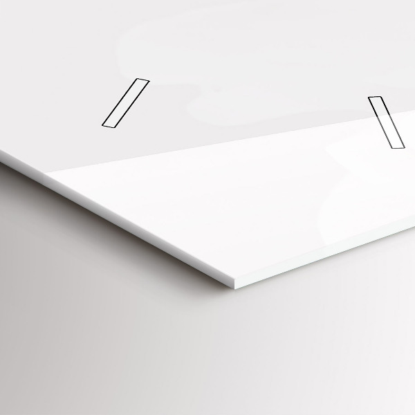 Zegar szklany pionowy Kwiaty piwonii