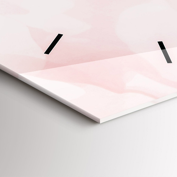 Zegar szklany pionowy Kwitnące róże