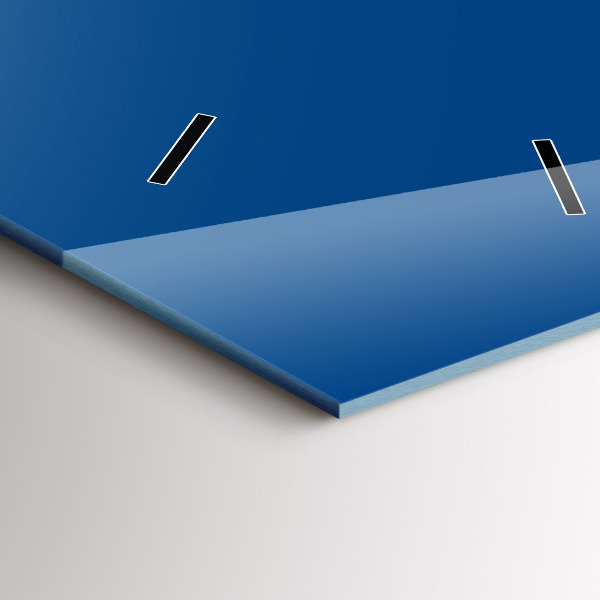 Zegar ścienny pionowy Kolor niebieski